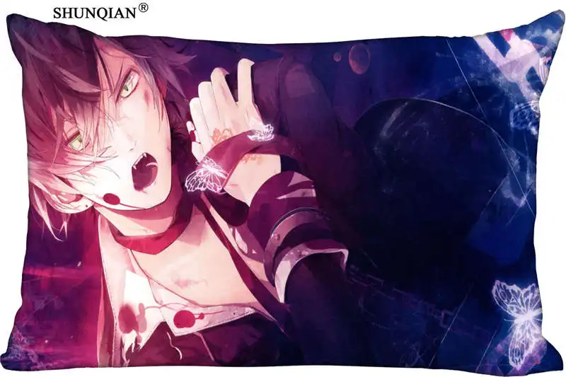 Лидер продаж, Лучший милый прямоугольный чехол для подушки DIABOLIK LOVERS на молнии, индивидуальный чехол для подушки - Цвет: Pillow Case