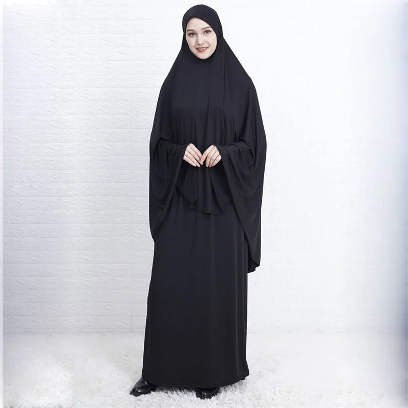 Мусульманское Абаи платье арабских Исламская Дубай хиджаб рукав летучая мышь