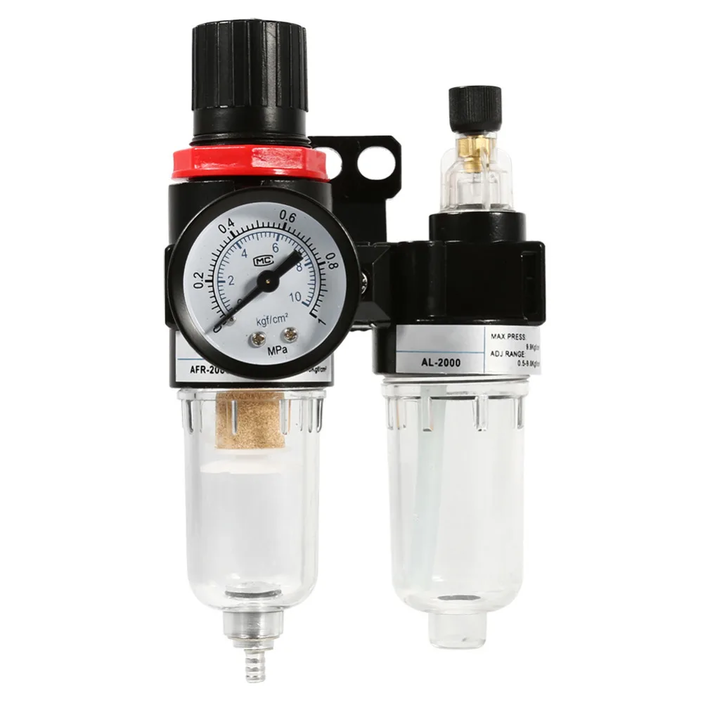 AFC2000 Air Pressure Regulator oil/Water Separator Filter Airbrush