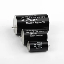 2 шт. 6,8 мкФ-47 мкФ 400V твитер Динамик кроссовер с делителем частоты ткань полипропилена Non-конденсатор полярности