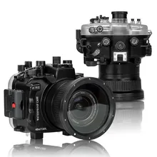 Seafrogs 40m/130ft Underwater Camera Housing Case Waterproof camera bags for Sony A7 III A7R III A7M3 Camera