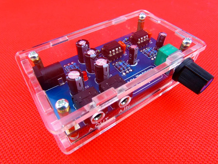 Classic type 47 ohm headphone amplifier Including the power adapter