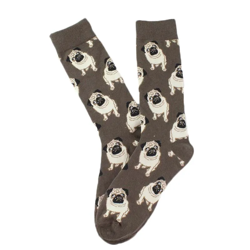 В Стиле Хип-хоп креативные забавные носки с рисунками счастье хлопок, мужские носки Skarpetki Harajuku, свадебные claetines Hombre Divertidos - Цвет: 20