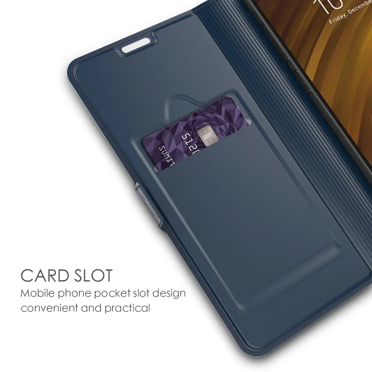 Чехол для телефона Xiaomi POCOPHONE F1 кожаный флип чехол с подставкой Redmi Note 7 Go Fundas Mi 9 Mi9 SE