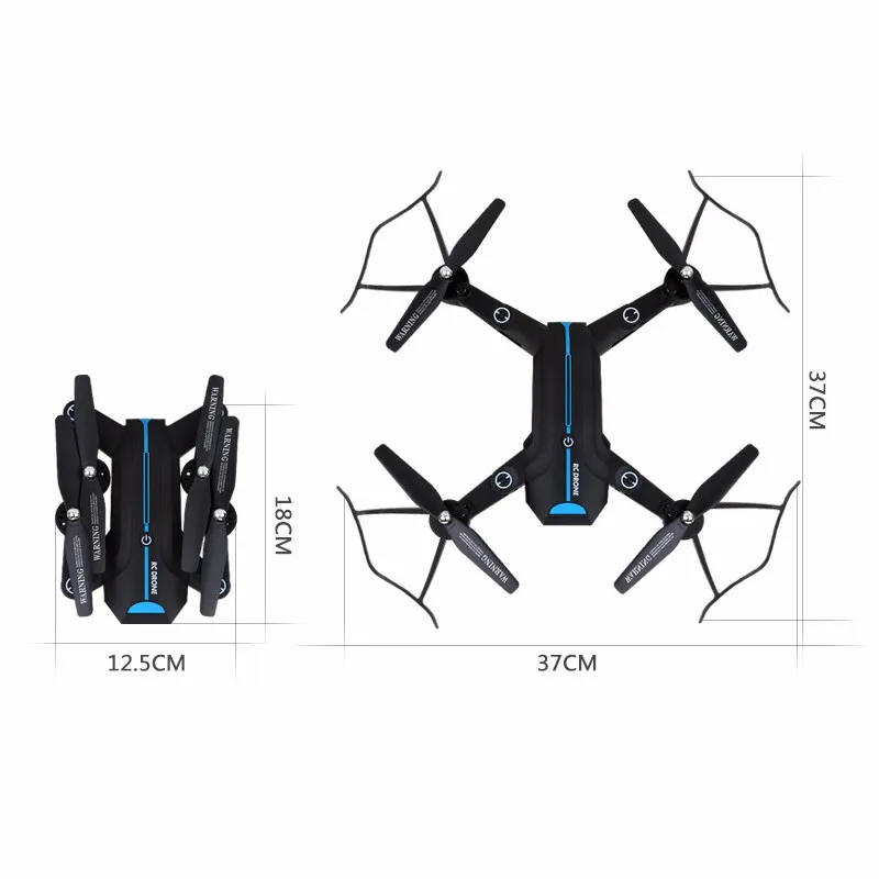 A6 HD drone WIFI fixed aerial photography 2mp real-time transmission one-button return remote control helicopter Quadcopter
