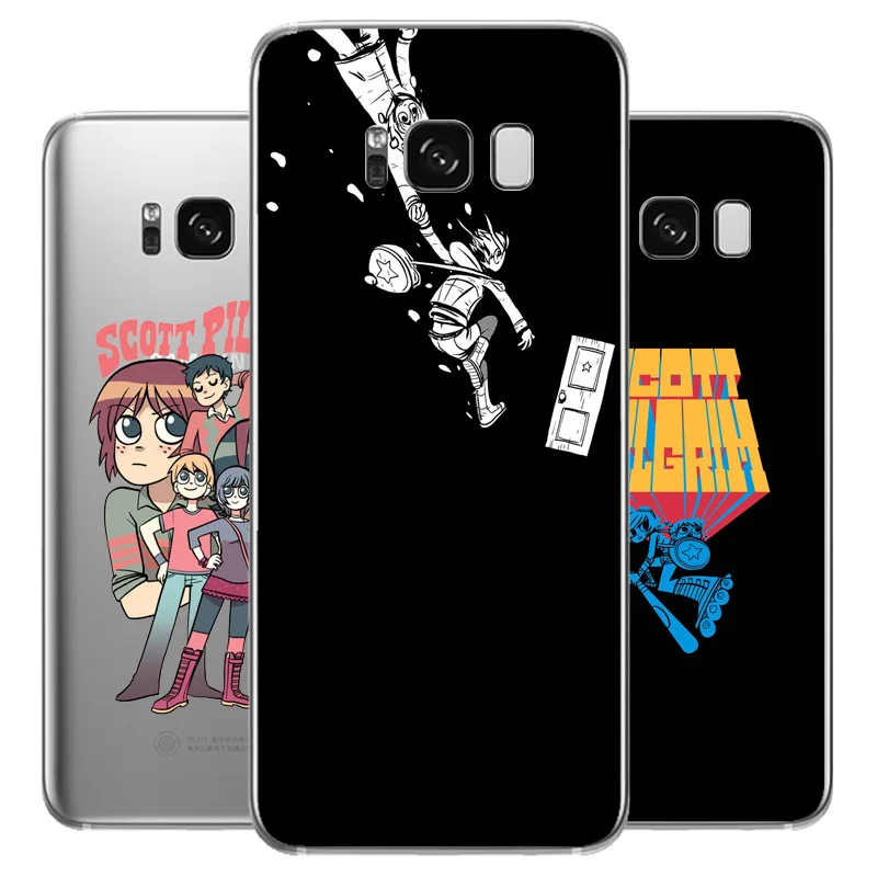 

DREAMFOX N197 Scott Pilgrim Vs World Soft TPU Silicone Cover For Samsung Galaxy Note S 3 4 5 6 7 8 9 Edge Plus Grand Prime Case