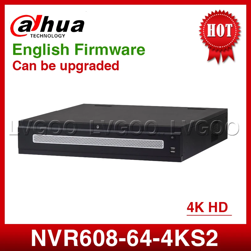 EXPRESS Shipping Dahua NVR608 64 4KS2 64 Channel Ultra 4K H.265 Network