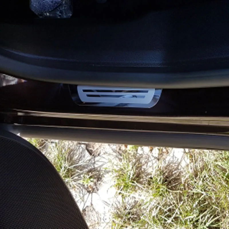 For Opel vauxhall insignia accessories A mk I rear door sill scuff threshold pedal stainless steel metal