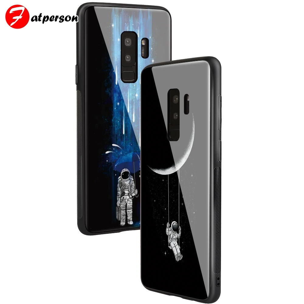 

Custom Space Toughened glass Phone Case For Redmi 5 5Plus S2 note5 7 6Pro 6 6A case Astronaut wallpaper phone case cover capa
