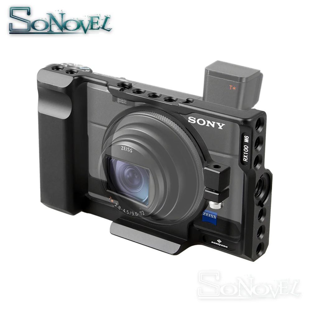 Алюминий сплав Камера клетка для sony RX100 M6 Камера стабилизатор для sony RX100 VI DSLR клетка/Камера frame