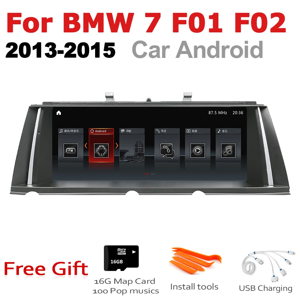 

Car Android Radio GPS Multimedia player For BMW 7 Series F01 F02 2013~2015 NBT stereo HD Screen Navigation Navi Media
