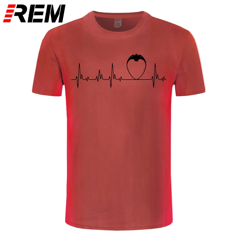 Новая футболка с надписью «Valencia Fan Valencia Heartbeat»; сезон весна-осень; хлопковые футболки; простая графическая футболка на заказ; Новинка - Цвет: red black