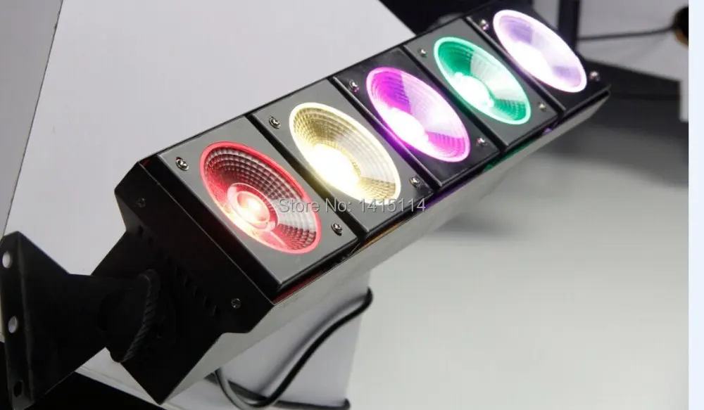 Китай оптовая продажа светодиодный светильник 5 шт. * 30 Вт RGB 3 в 1 COB СВЕТОДИОДНЫЙ