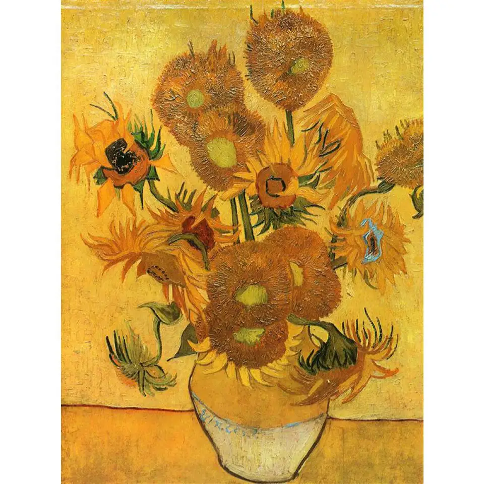 fifteen sunflowers van gogh