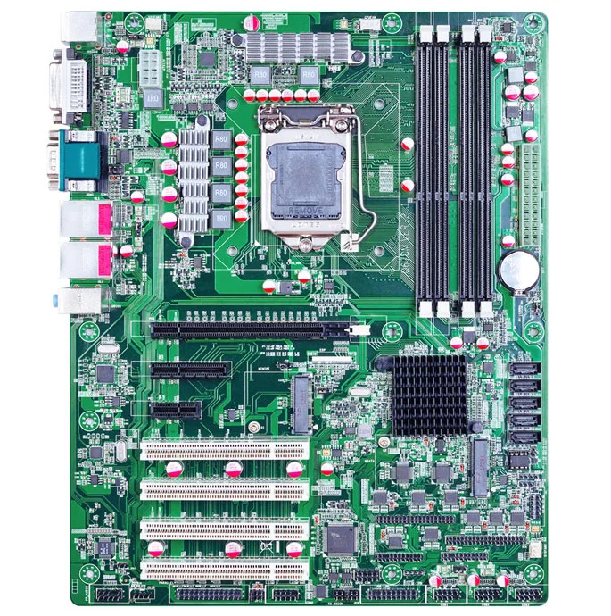 Материнская плата класса ATX LGA1155 Intel Core i7/i5/i3/Pentium с DVI/VGA 6USB двойная LAN DDR3|atx|atx power supply