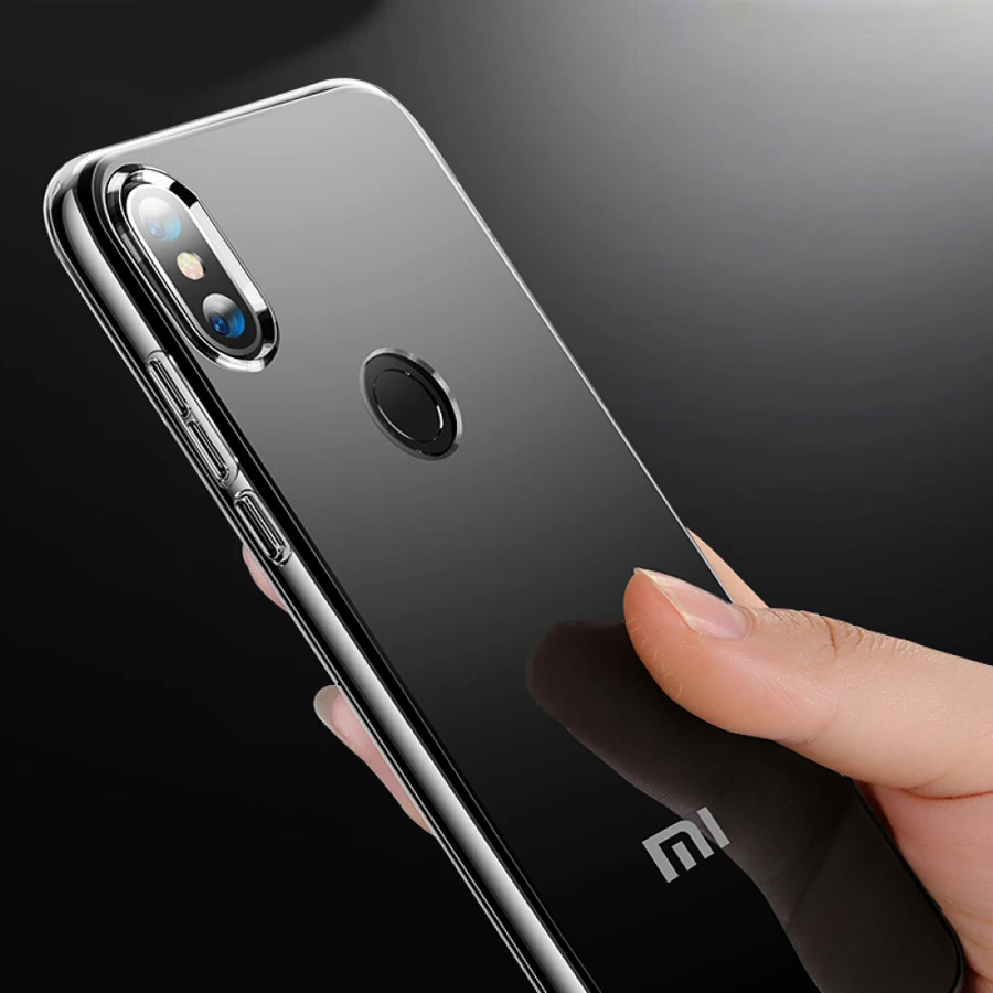 Прозрачный мягкий силиконовый чехол из ТПУ для Xiaomi Redmi Note 7 6 5 Pro Mi 9 SE 8 Lite Mi6