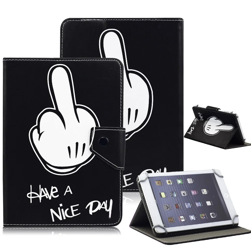 

Print Flip Leather Universal 9.7 inch 10.1 inch tablet case for 10 inch tablet pc Stand magnetic case Cover for 10 inch Tablet