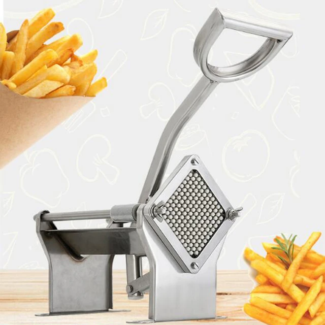 Stainless Steel Potato Chip Tool French Fries Cutter Potato Cutter Kitchen  Gadgets Cucumber Slice Cutting Machine - Food Processors - AliExpress