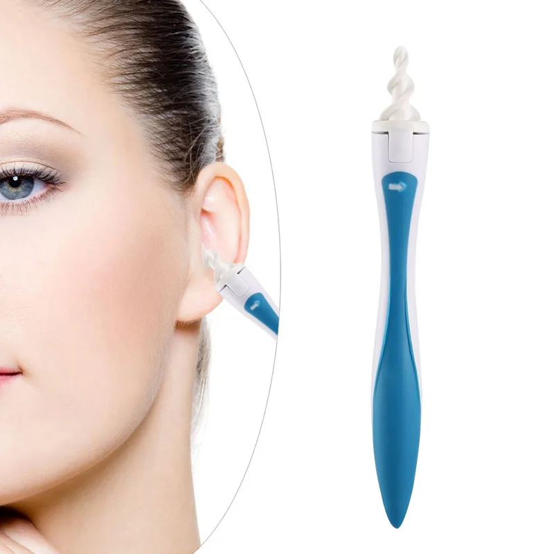 

16 Tips Smart Ear Cleaner Earpick Swab Easy Earwax Removal Soft Spiral Cleaner Prevent Ear-pick Clean Tools Ear Care Kit