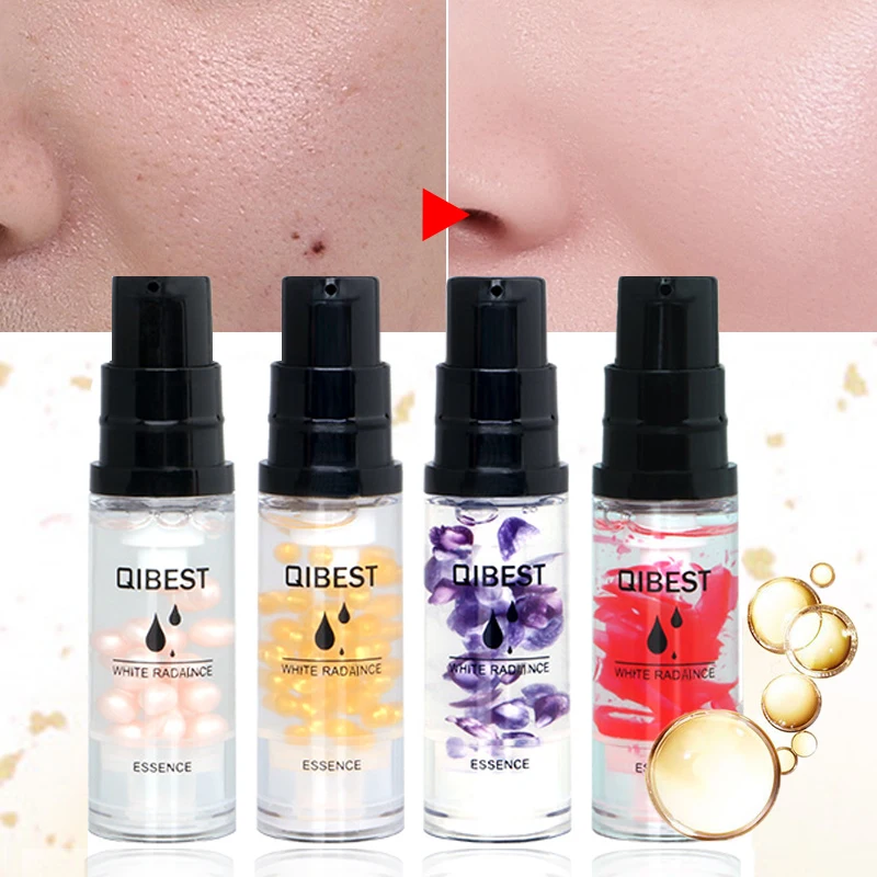

Qibest Hydrating Firming Essence Face Primer Moisturizing Natural Base Make Up Anti-age Pores Facial Brighten Skin Essence