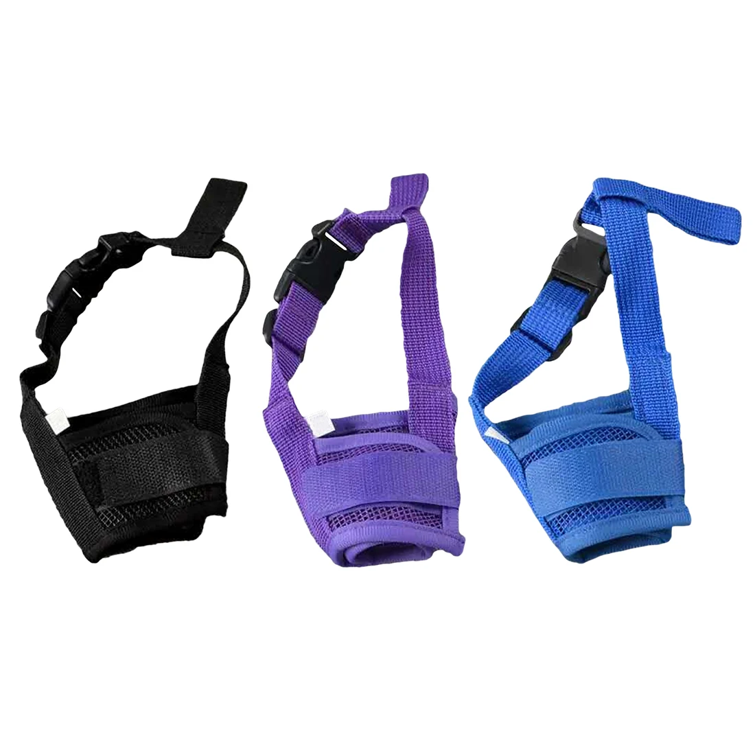 

1PC Adjustable Mesh Breathable Small&Large Dog Mouth Muzzle Anti Bark Bite Chew Dog Muzzles Training Products Pet Accessories