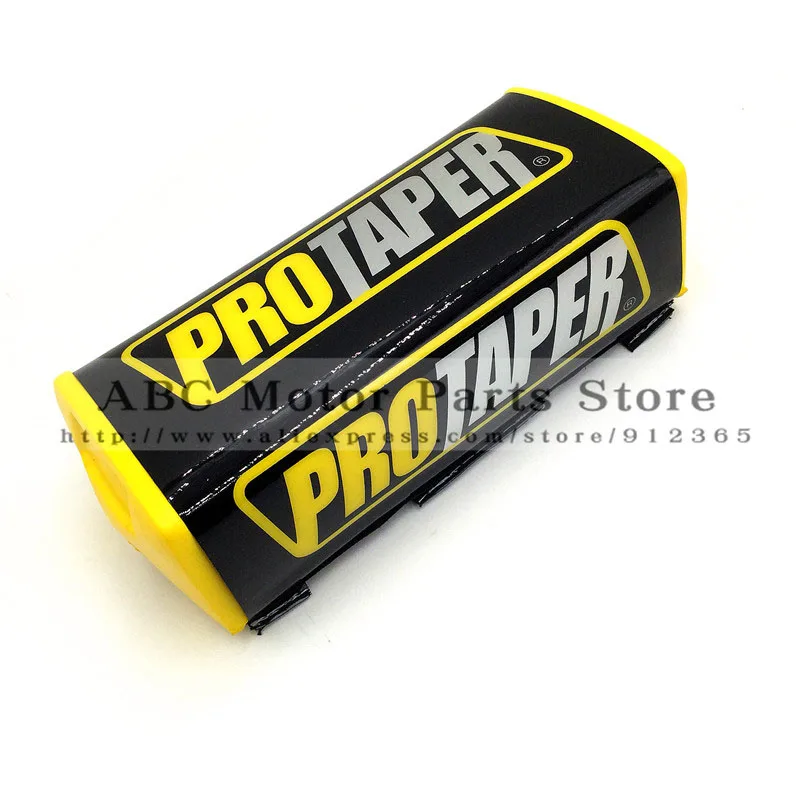 1-1/" квадратный руль для мотокросса PROTAPER Fat BAR MX ATV Dirt Bike руль Pad - Цвет: Black-Yw