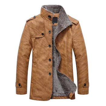 

Autumn And Winter High quality new winter fashion men's coat, men's jackets, men's leather jacket motorcycle Windproof