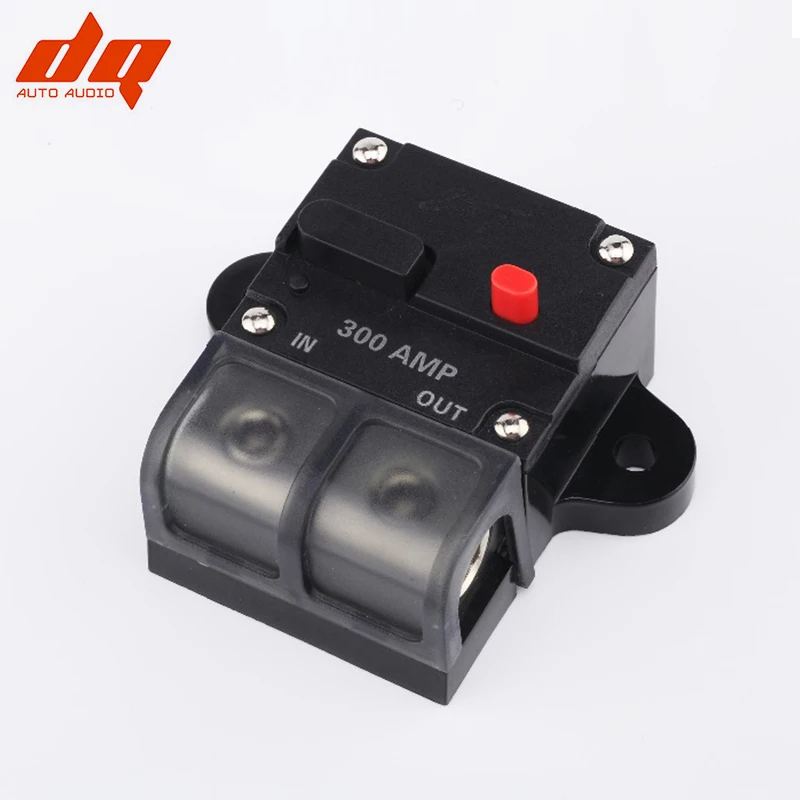 12V 80-300A CAR STEREO INLINE POWER CIRCUIT BREAKER REPLACES FUSE HOLDER 