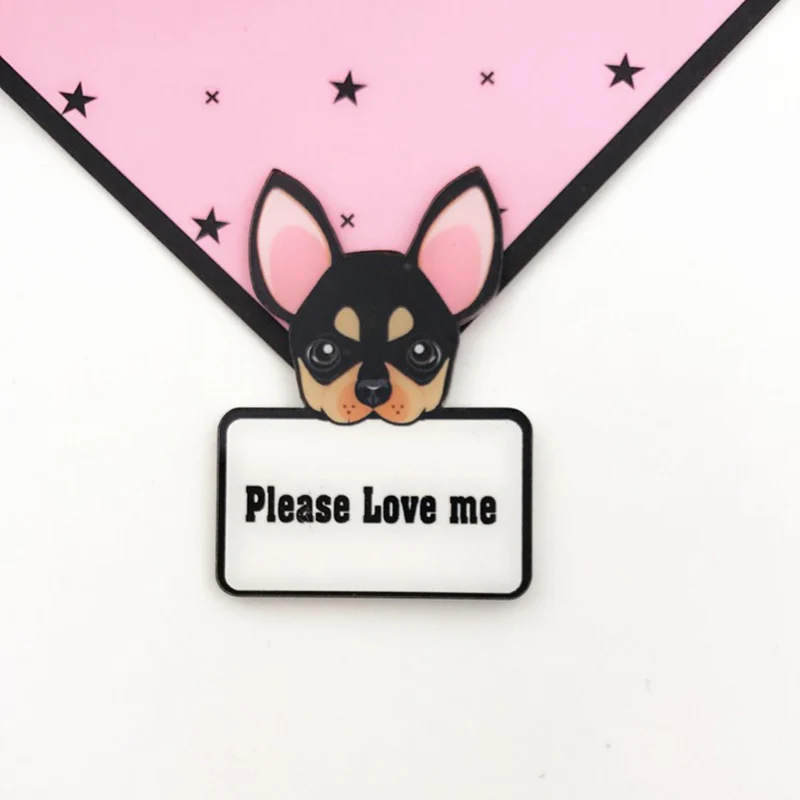 Brooch High Quality Cartoon 1PC Acrylic Badges Animals For Backpacks Harajuku Cute Dog Pins For Clothes Hot Sale Kawaii Cat - Окраска металла: 14