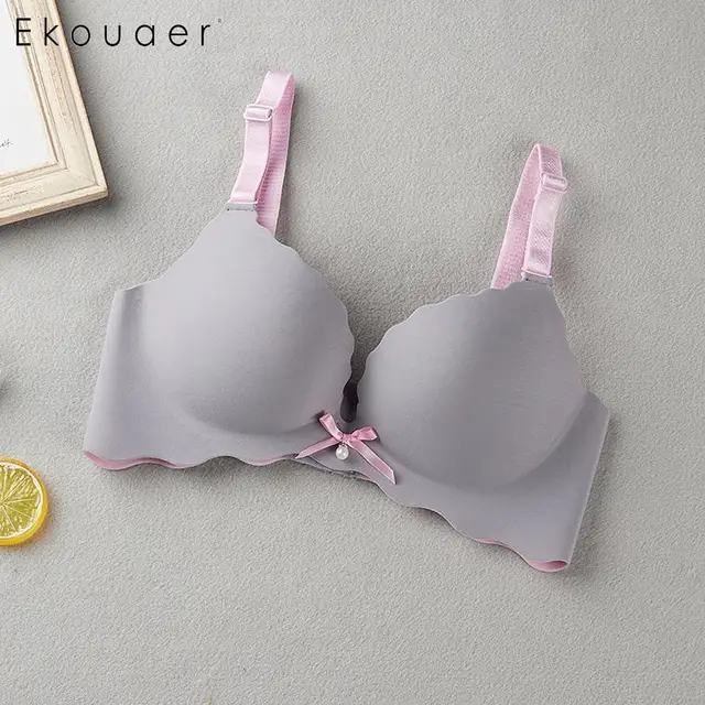 Best Offers Ekouaer סקסי חלקה חזייה לאסוף מתכווננת נשים של חזיית תחתונים ללא תפרים לדחוף את מרופד חזייה נשי בנות מקורבי Best Offers Ekouaer סקסי חלקה חזייה לאסוף מתכווננת נשים של חזיית תחתונים ללא תפרים לדחוף את מרופד חזייה נשי בנות מקורבי