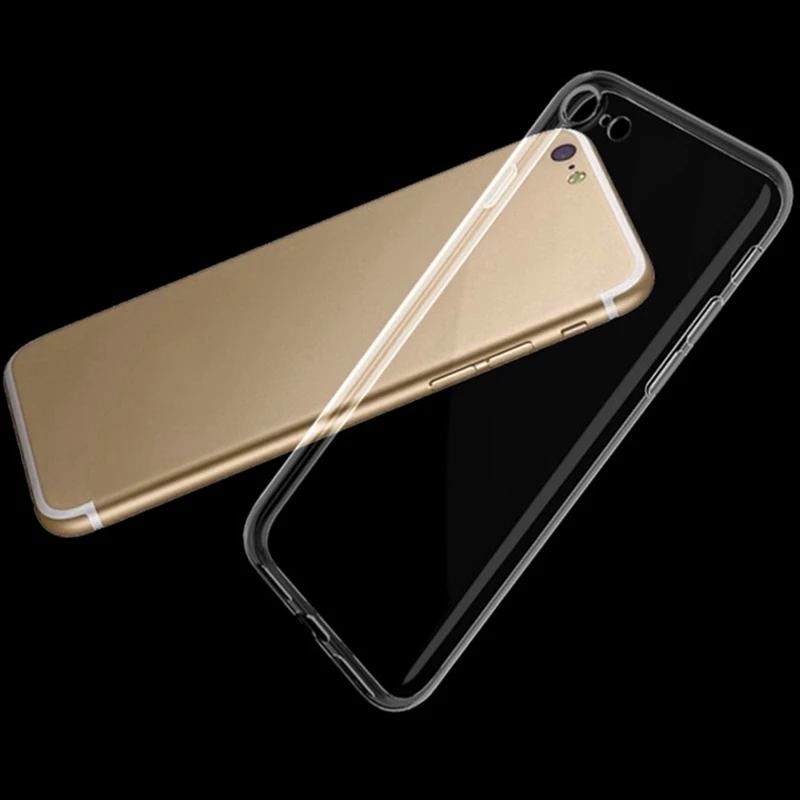 Прозрачный мягкий силиконовый чехол для iphone 7 8 6 6s Plus 7Plus 8Plus X XS MAX XR прозрачный