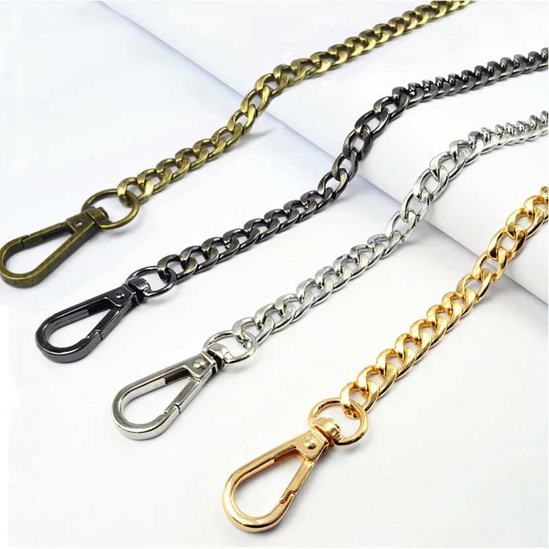 120cm-DIY-60cm-140cm-Gold-Silver-Gun-Black-Bronze-9mm-Metal-Replacement-Chain-Shoulder-Bags-Straps