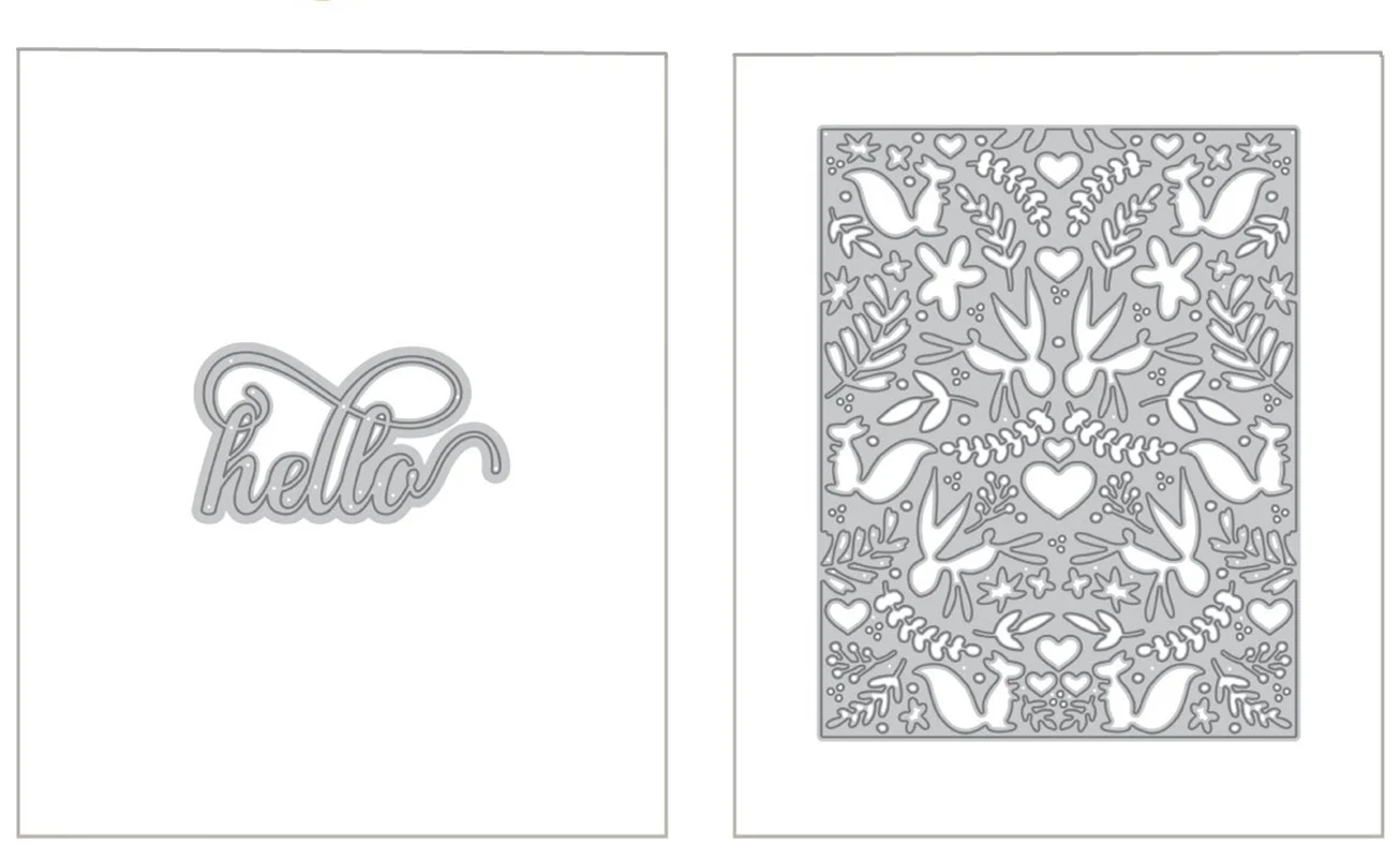 

2019 DIY New Layer Metal Cutting Dies and Scrapbooking For Paper Making Stand-alone Die Bundle Flowers Embossing Frame Card