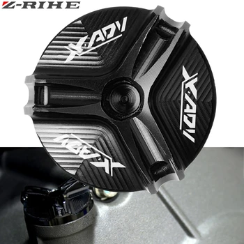 

For HONDA X-ADV XADV 750 2017-2018 CNC Aluminum Motorcycle accessories Engine Magnetic Oil Drain Plug cover XADV 750