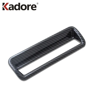 

For Toyota RAV4 RAV 4 2019 2020 Carbon Fiber Headlight Adjust Switch Cover Trim Car Interior Accessories Car Styling Sticker
