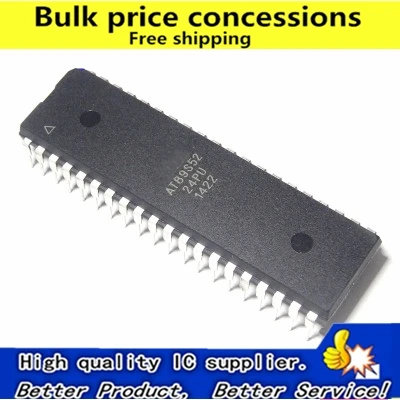 Бесплатная доставка 10 шт./лот AT89S52-24PU AT89S52 DIP-40 новый оригинальный IC в наличии! |