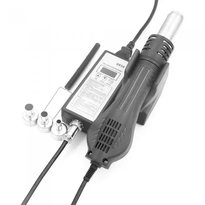 220V припоя горячего воздуха вентилятор паяльная станция Портативный тепла сварочные инструменты DTT88