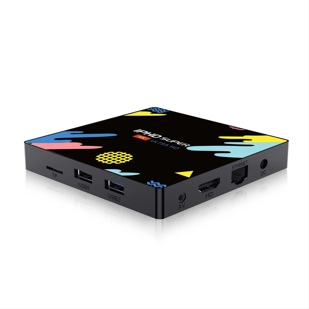 4 Гб ram 64G арабский IPTV box iphd NANO android 2 ГБ/16 ГБ RK3318 1 год без ежемесячной платы США/Африка/английский/французский/Испания Горячие каналы