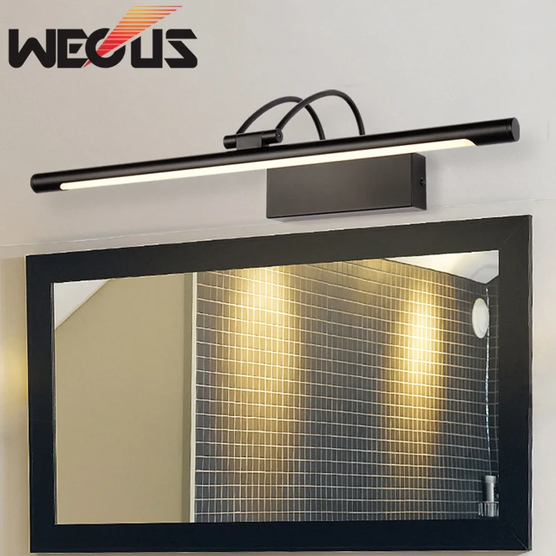 شعبية الأسود مرآة حمام ضوء ، للتدوير نوم مصباح الغرور ، دراسة backaground الإضاءة 45 سنتيمتر 9 واط شعبية الأسود مرآة حمام ضوء ، للتدوير نوم مصباح الغرور ، دراسة backaground الإضاءة 45 سنتيمتر 9 واط