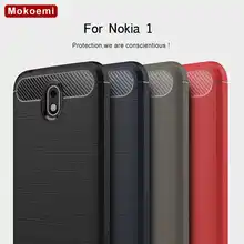 Модный Ударопрочный Мягкий силиконовый чехол Mokoemi 4," для Nokia 1, чехол для телефона Nokia 1