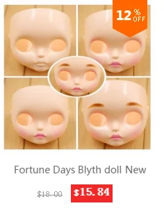 Fortune Days Nude Blyth кукла No. BL12532/135 фиолетовые волосы с челкой суставное тело телесный цвет кожа фабрика Blyth