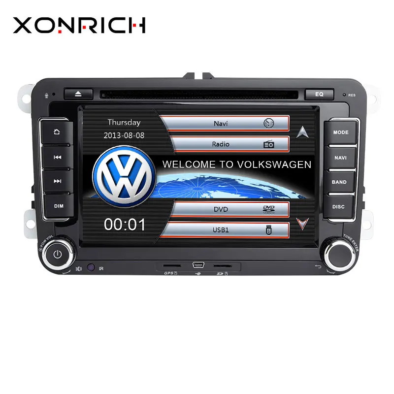 AutoRadio 2Din Car DVD Player For VW Skoda Octavia 2 3 Superb Volkswagen Passat b6 Seat Leon 2 Polo T5 AmarokGolf 5 6 Multimedia