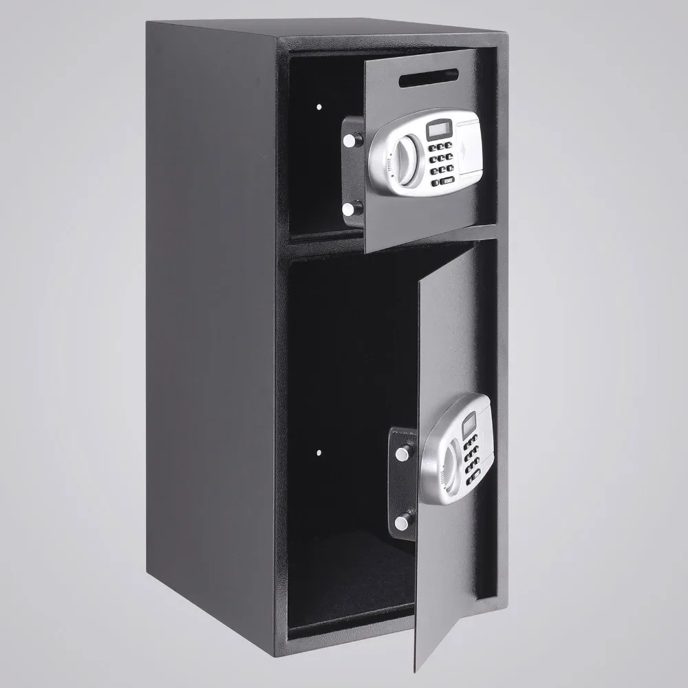 3" прочный железный больше цифровой клавиатуры безопасности Box W/безопасный замок деньги шкатулка