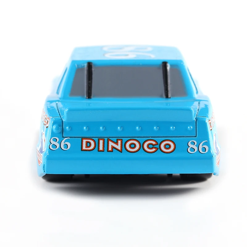 Disney тачки 3 «Тачки» № 86 Dinoco Чико Хикс металл литья под давлением игрушечный автомобиль 1:55 Lightning McQueen подарок для мальчика девочки