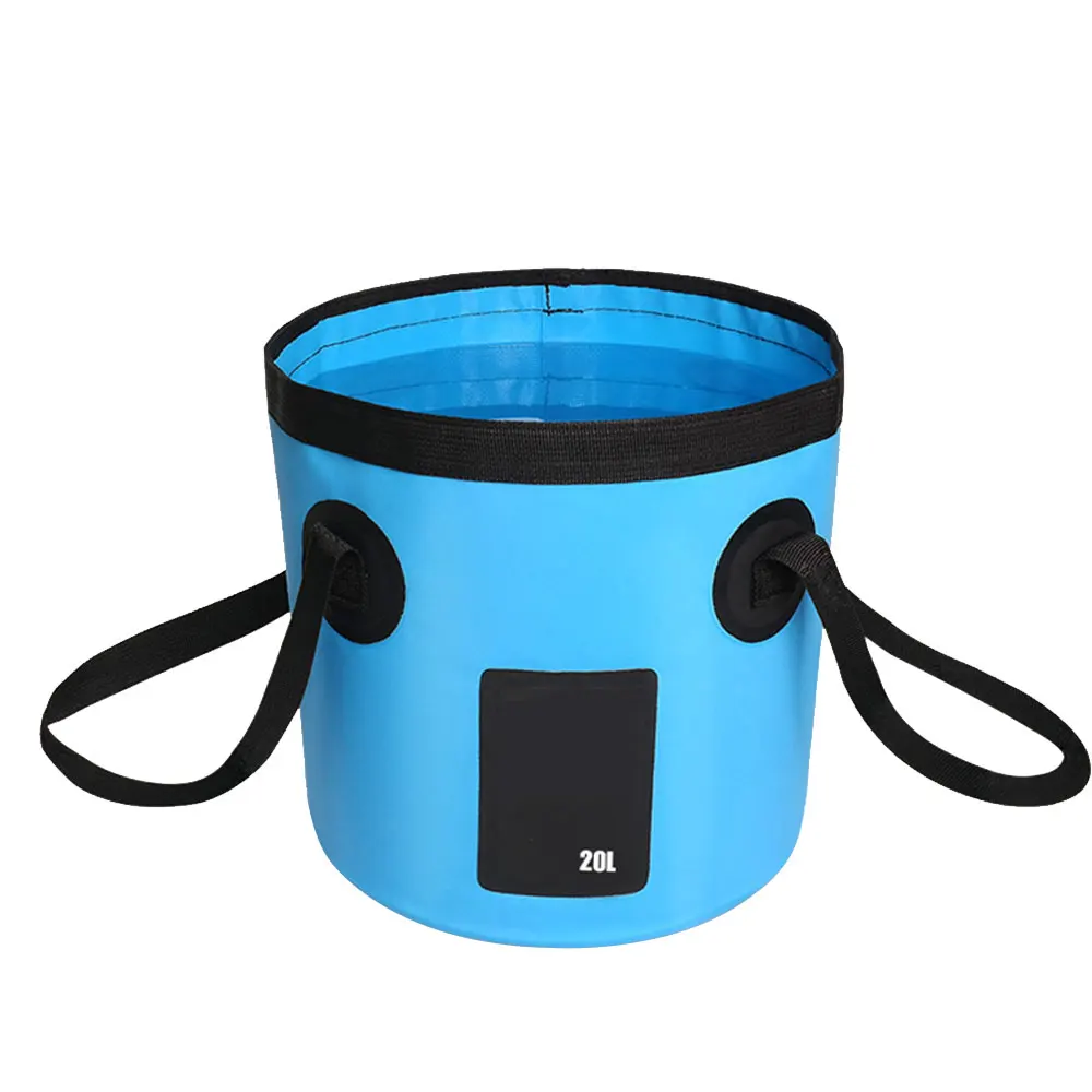 12L/20L Folding bucket Fishing bucket Collapsible waterproof fabric