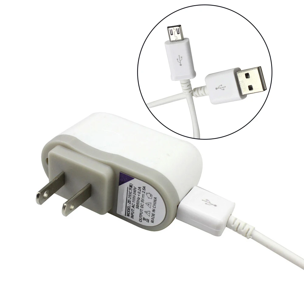 

US plug 5V 2.5A Micro USB Charger Adapter Cable Power Supply for Raspberry Pi 2 3 B+ B