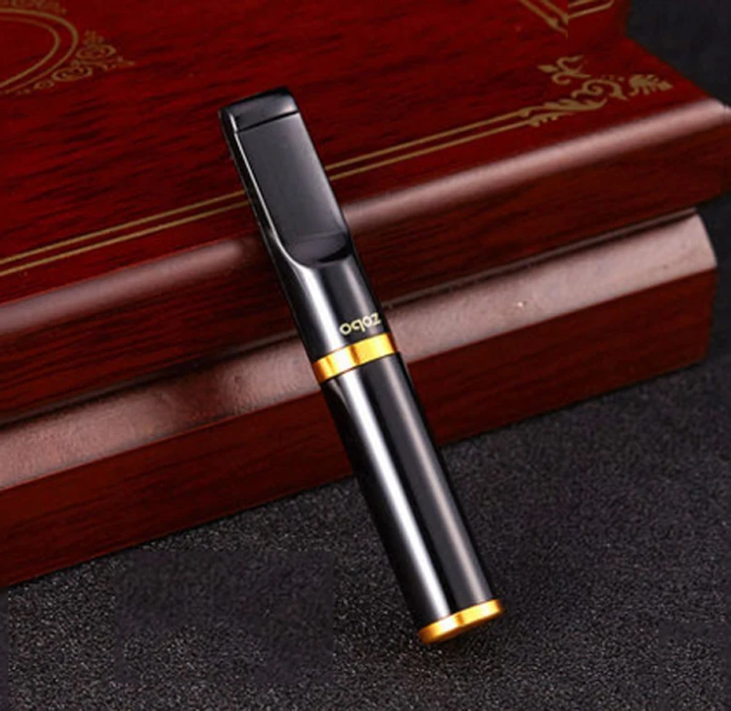 

Hot Sale Men Smoking Cigarette Pipe Cleanable Mouthpiece Gifts Portable Circulation Tobacco Pipe Cigarette Holder Filter LFB241