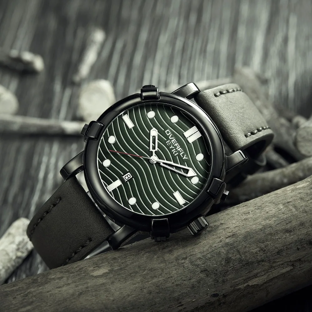 EYKI Sport Watches Waterproof Men Watches Military Men's Watch Calendar Trend Male Luminous Pointer Quartz Wristwatch Clock 
