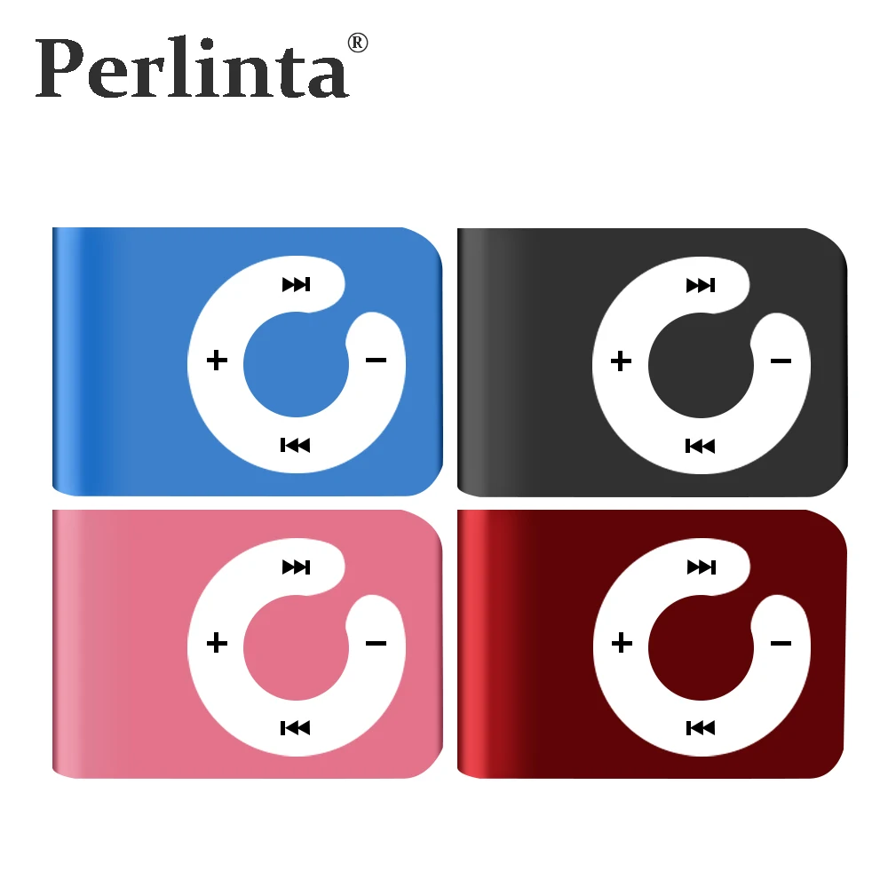 Perlinta Мини-Клип TF карта MP3 музыкальный плеер только | Электроника