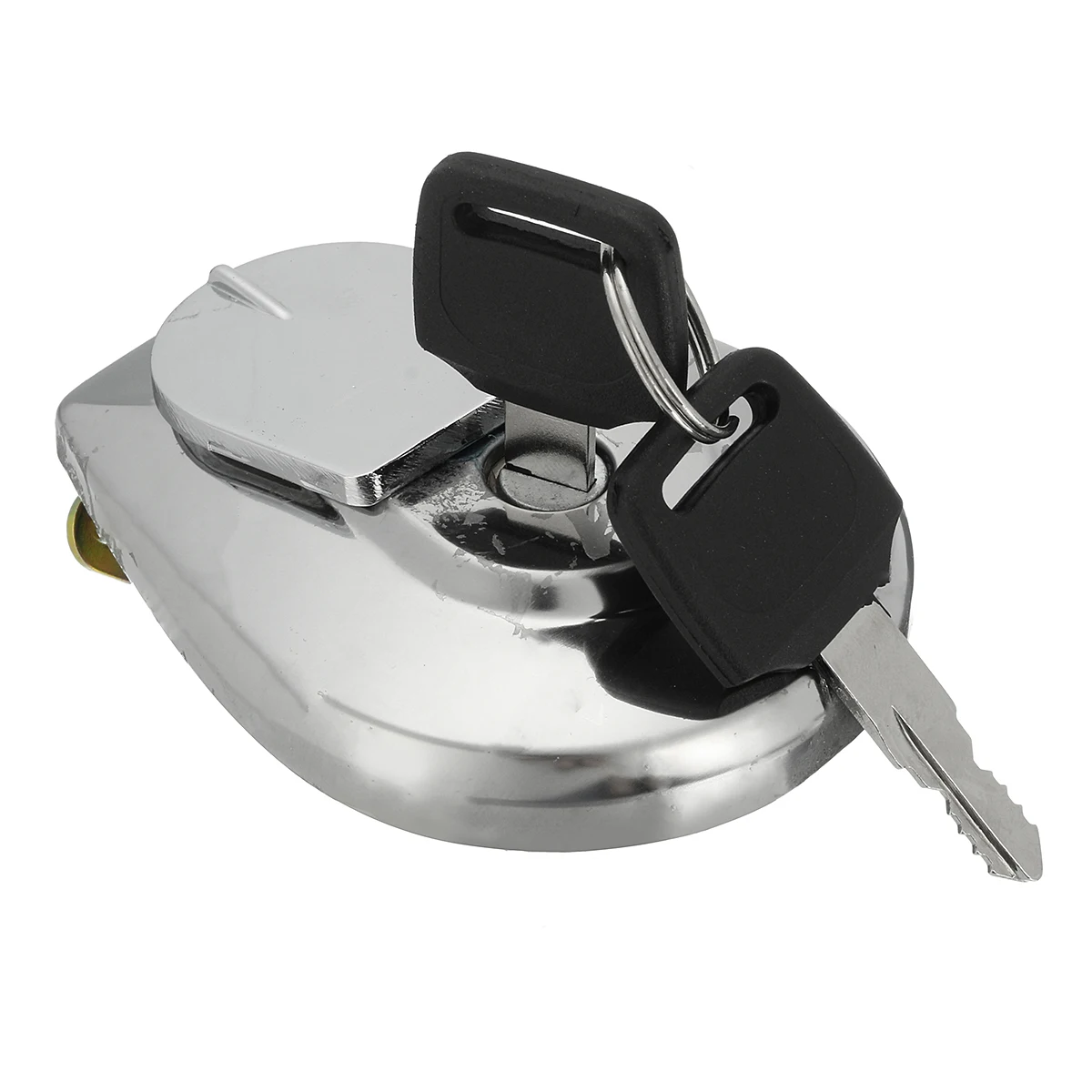 Motorcycle Gas Fuel Tank Cap Petrol Locking Polished For Honda VF750C